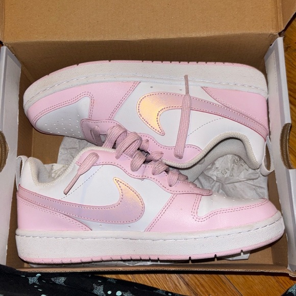 Pink & White Nike Sneakers - Picture 1 of 3